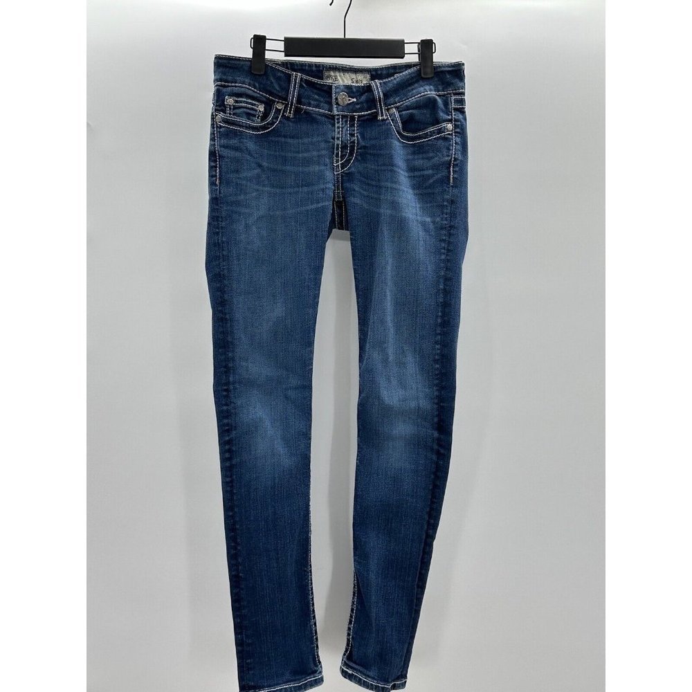 BKE Denim Stella Low-Rise Skinny Stretch Jean Dark Wash Women’s 27 R